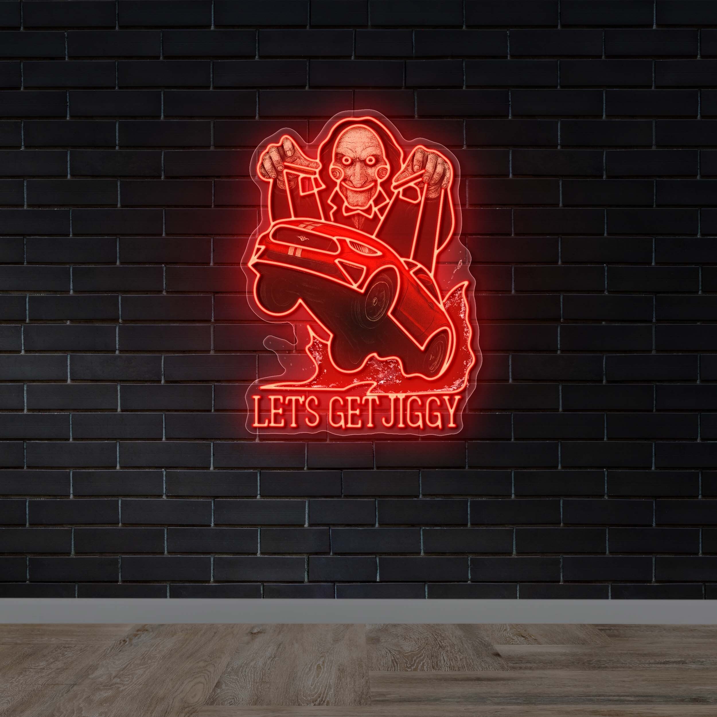 Let’s Get Jiggy - Premium Neon Artwork