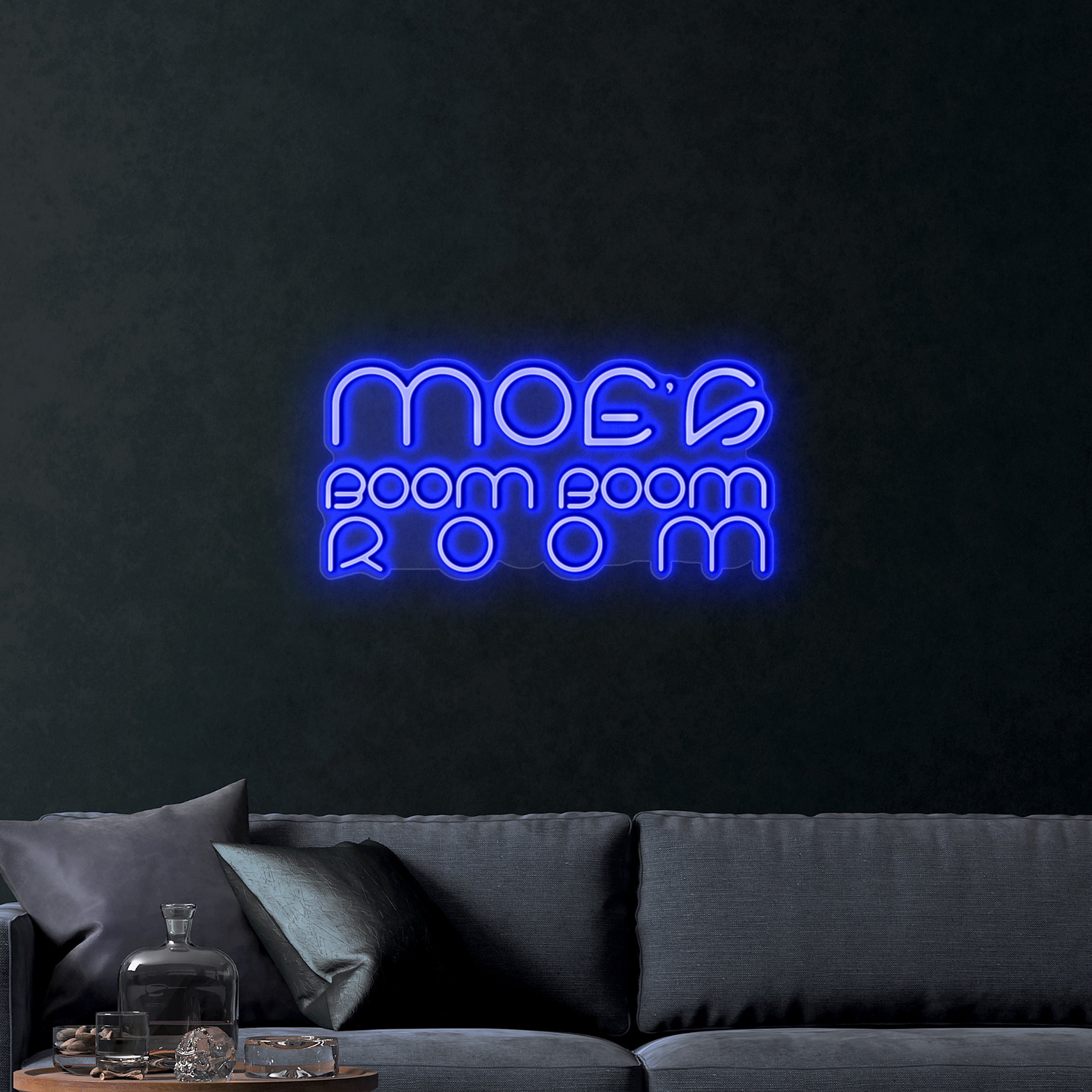 MOE'S BOOM BOOM ROOM – Premium Neon Artwork