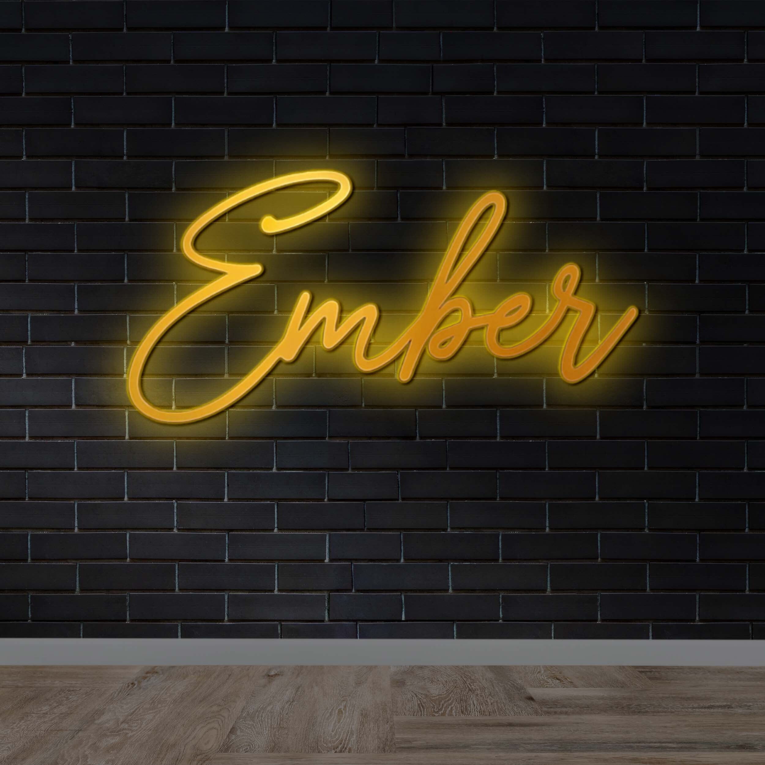 Ember | Backlit Version - Premium Neon Artwork
