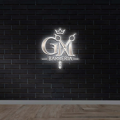 GXL Barberia - Premium Neon Artwork