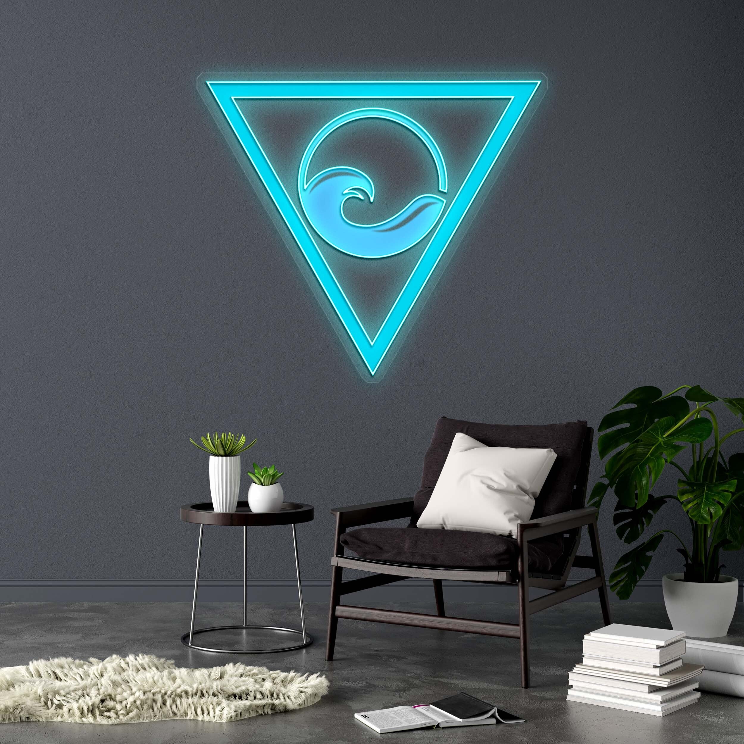 Wave - Premium Neon Artwork