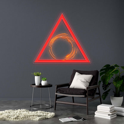 Vortex Glow - Premium Neon Artwork