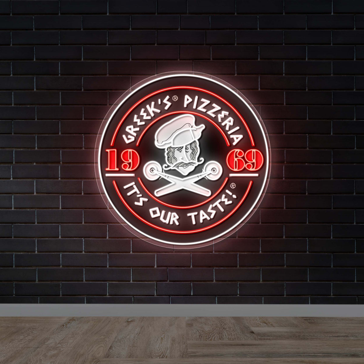 Orcelli's Pizzeria 1969 - Premium Neon Artwork