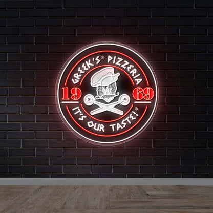 Orcelli's Pizzeria 1969 - Premium Neon Artwork