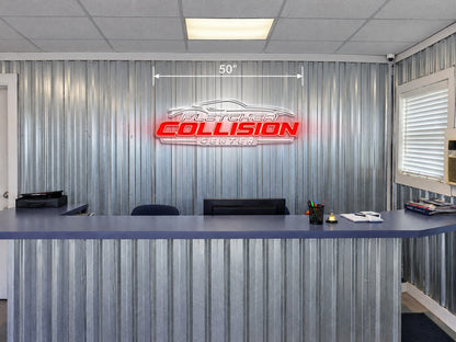 Fletcher Collision Center - Premium Neon Artwork