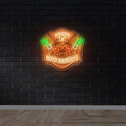 BLVD BANDITS - Premium Neon Artwork