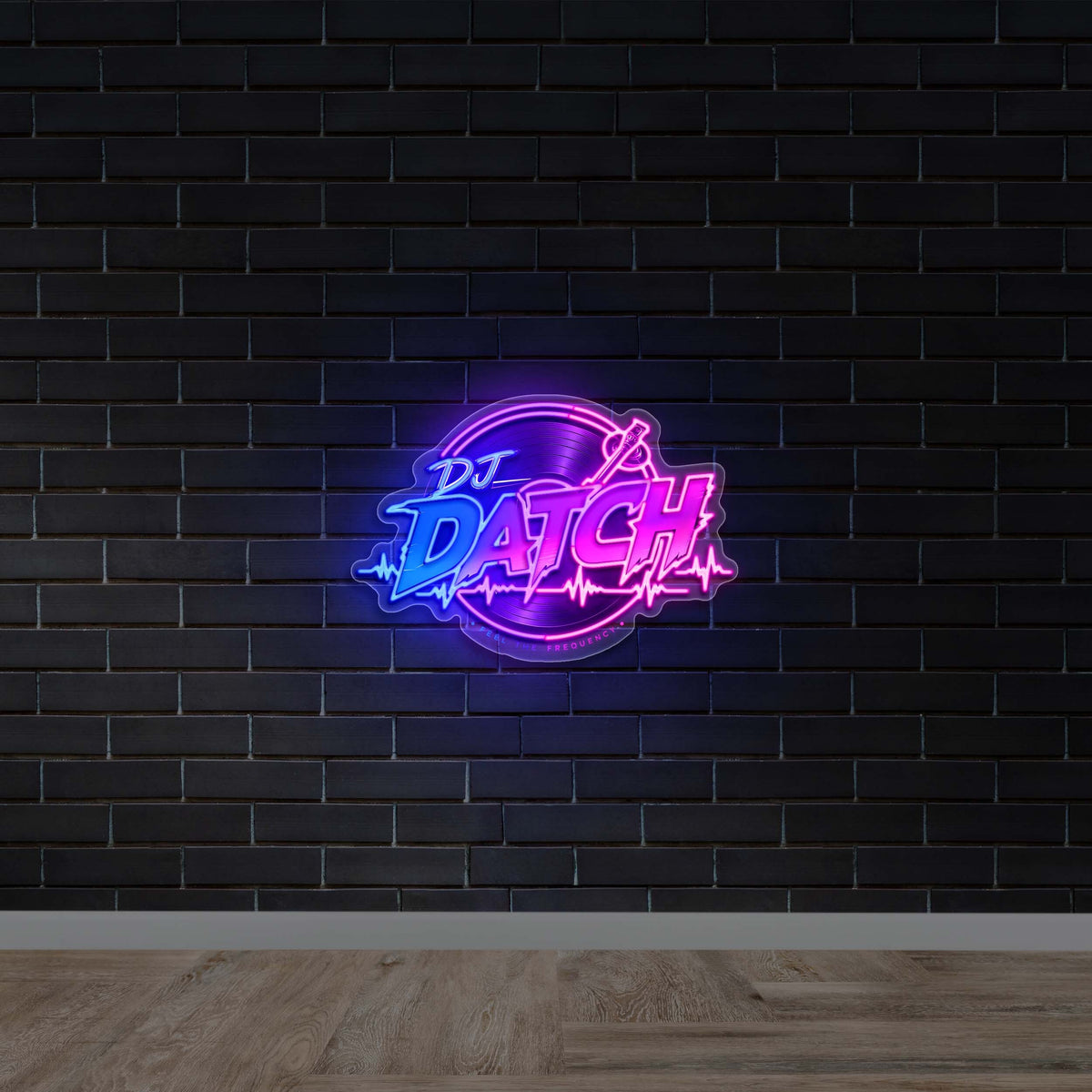 DJ Datch - Premium Neon Artwork