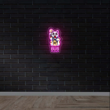 BUB PILSNER - Premium Neon Artwork