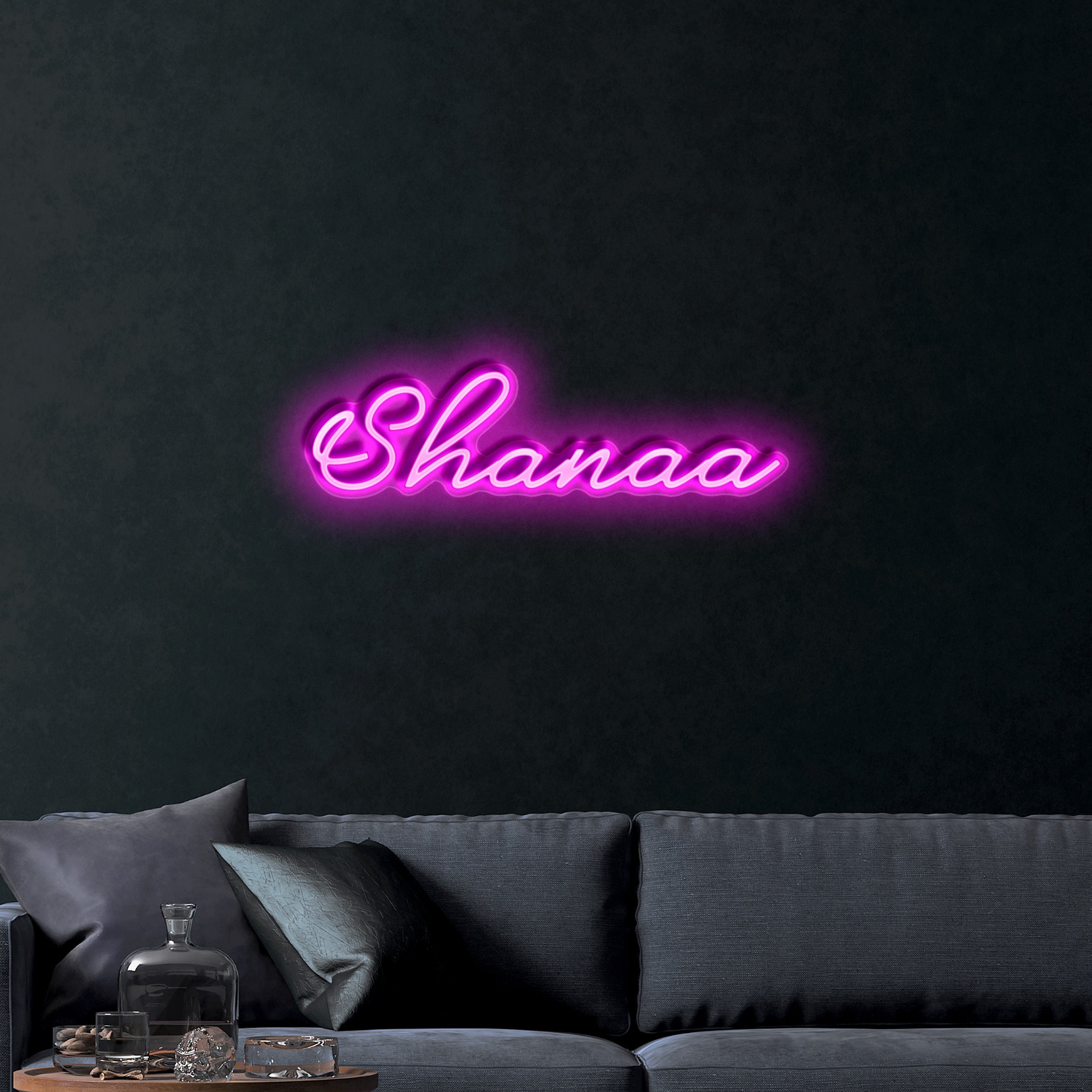 Shanaa – Premium Neon Artwork