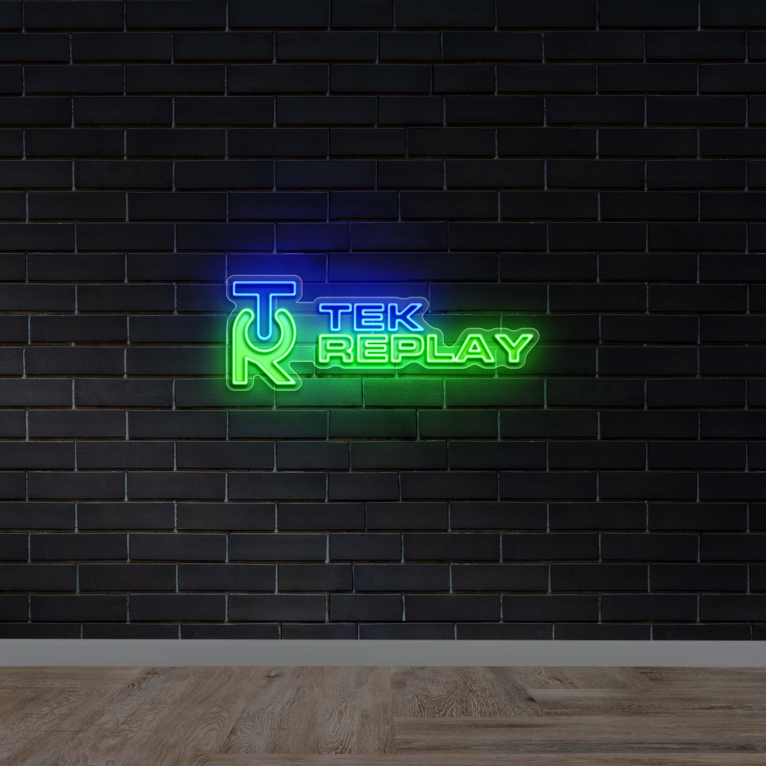 Tek Replay - Premium Neon Artwork