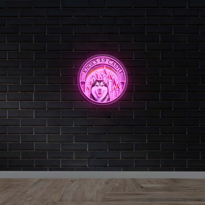 Knox’s K9 Castle - Premium Neon Artwork