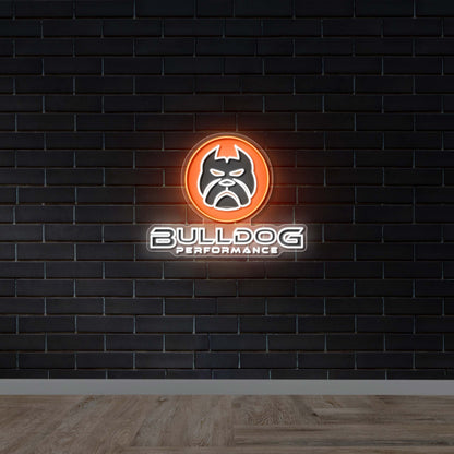 BULLDOG PERFORMANCE - Premium Neon Artwork