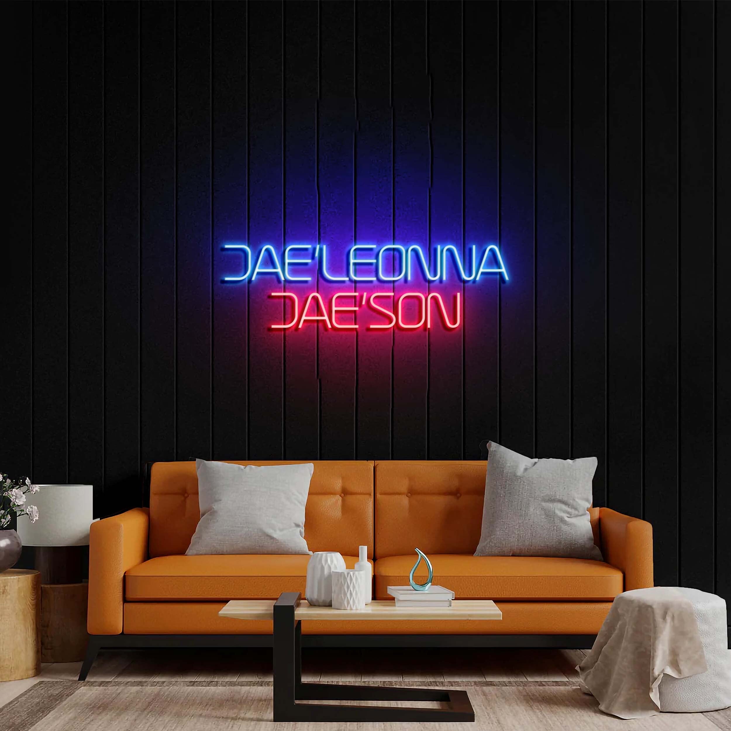 JAE'LEONNA & JAE'SON - Premium Neon Artwork