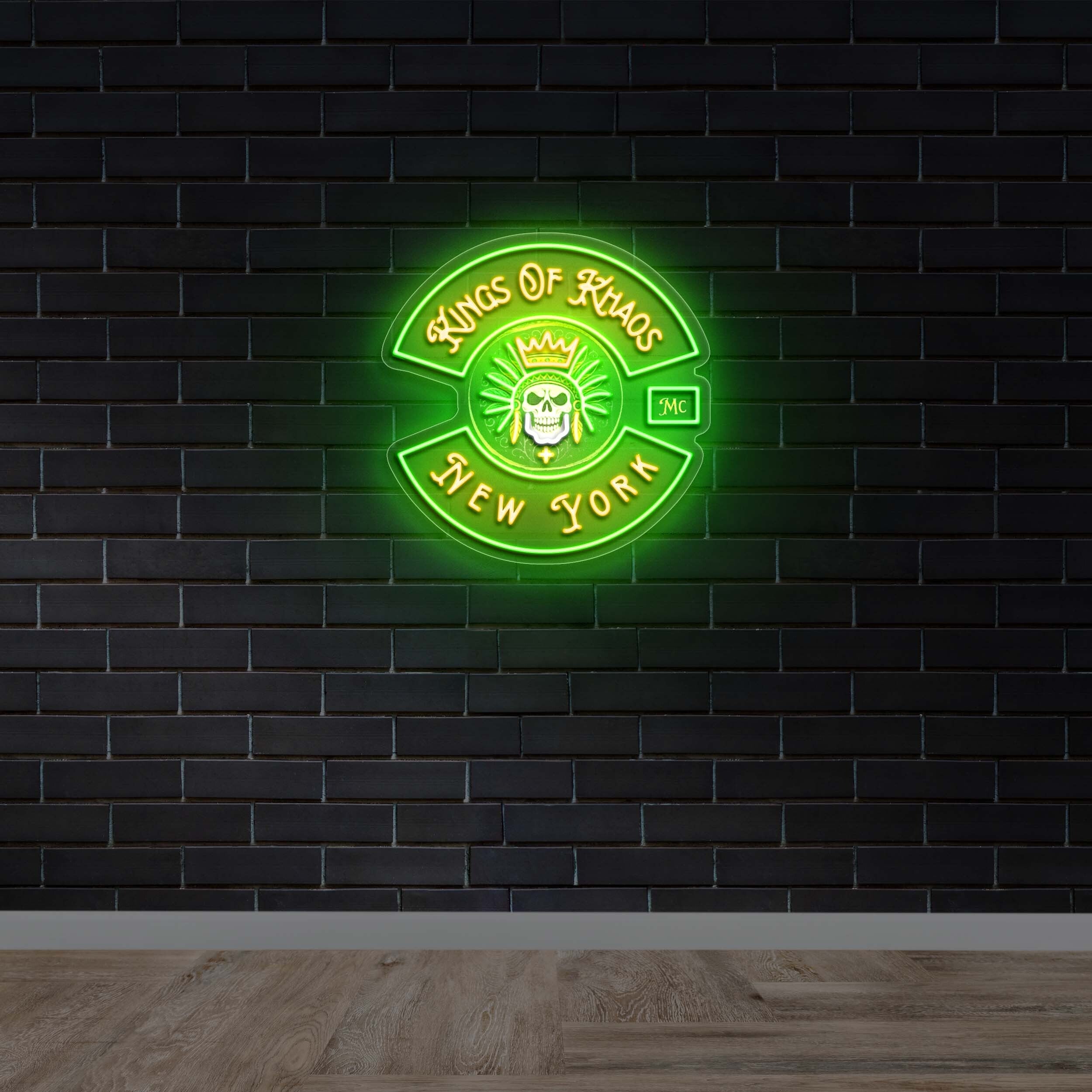 Kings of Khaos - Premium Neon Artwork