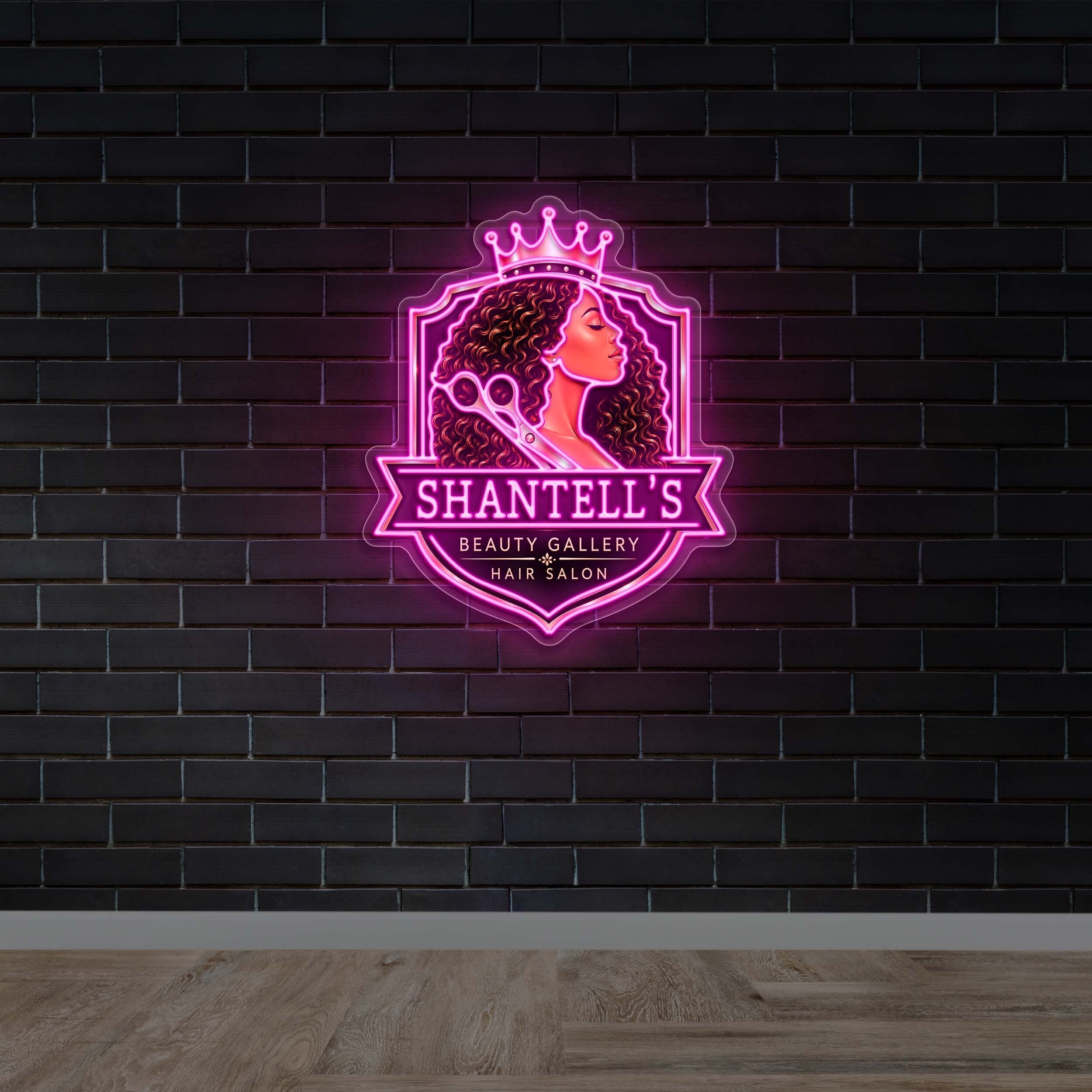SHANTELL'S BEAUTY GALLERY - Premium Neon Artwork