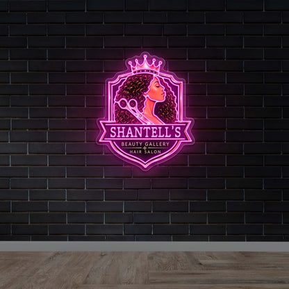 SHANTELL'S BEAUTY GALLERY - Premium Neon Artwork
