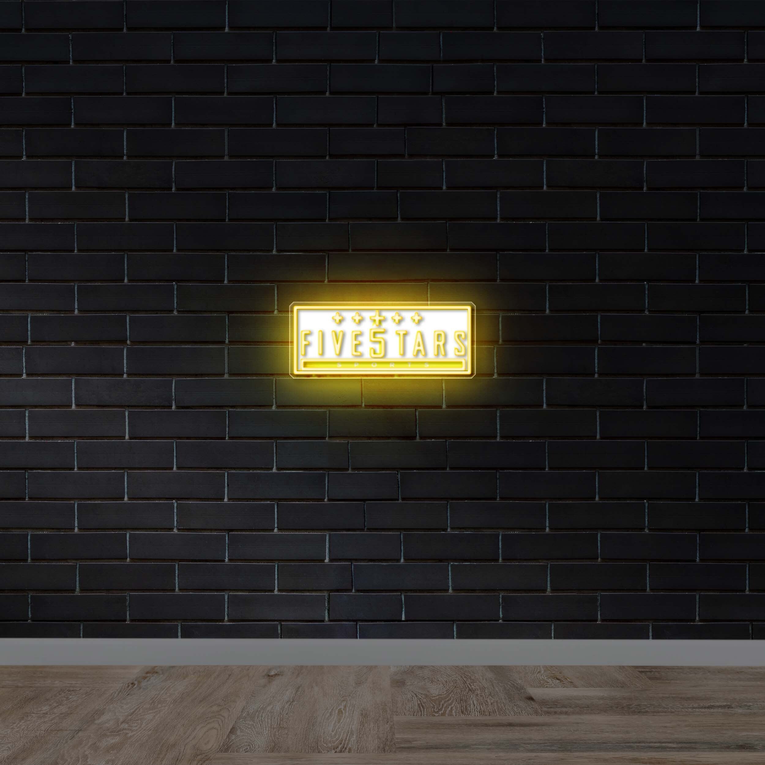FIVE5TARS - Premium Neon Artwork