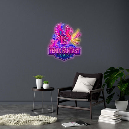 FENIX FANTASY FLARE - Premium Neon Artwork