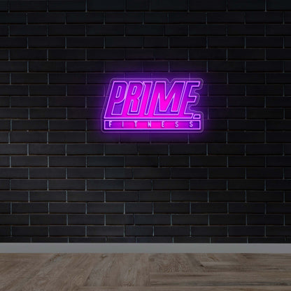 PRIME FITNESS - Premium Neon Artwork
