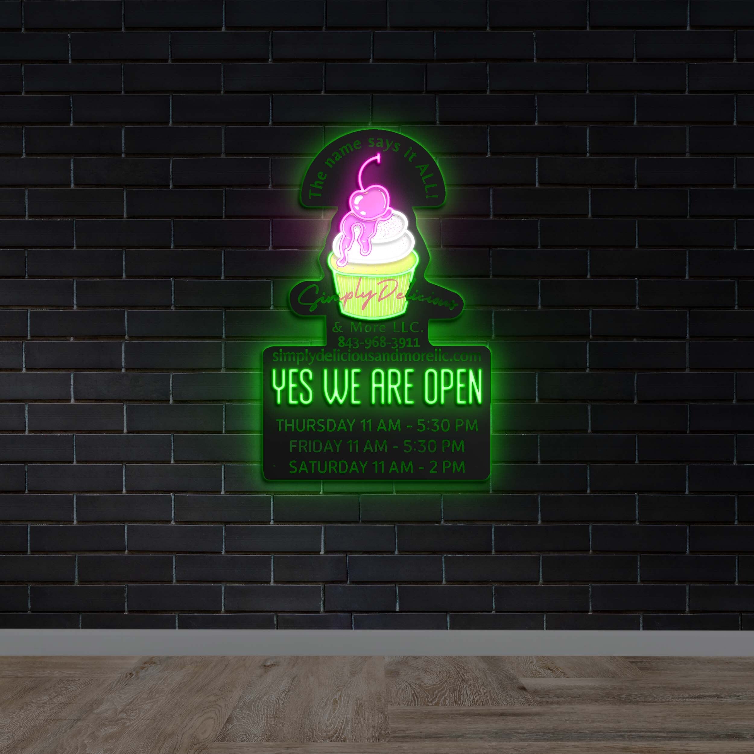 YES WE ARE OPEN | 2nd Version - Premium Neon Artwork