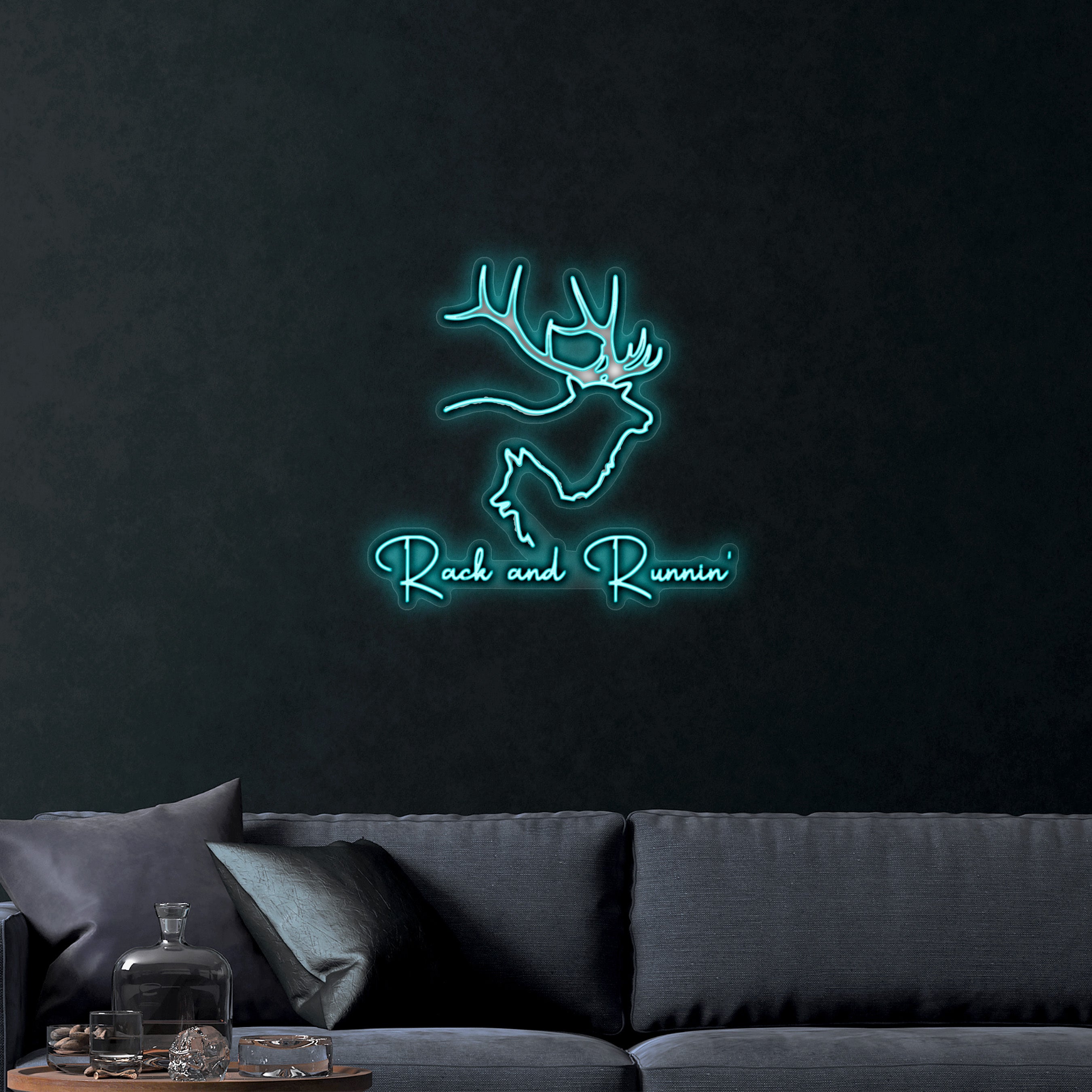 Rack and Runnin' – Premium Neon Artwork