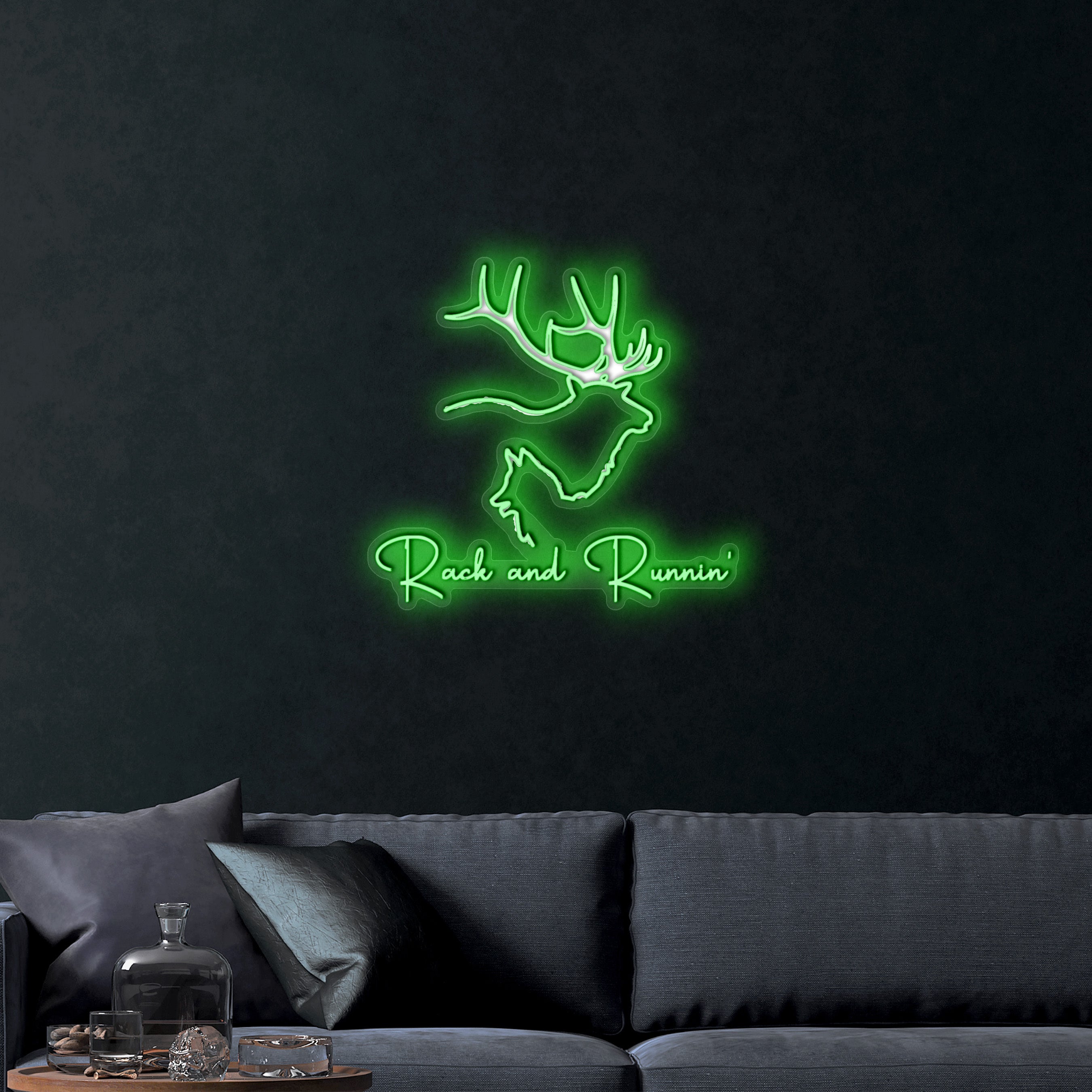 Rack and Runnin' – Premium Neon Artwork