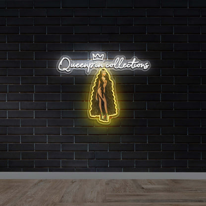 Queenpin Collections | 3rd version - Premium Neon Artwork