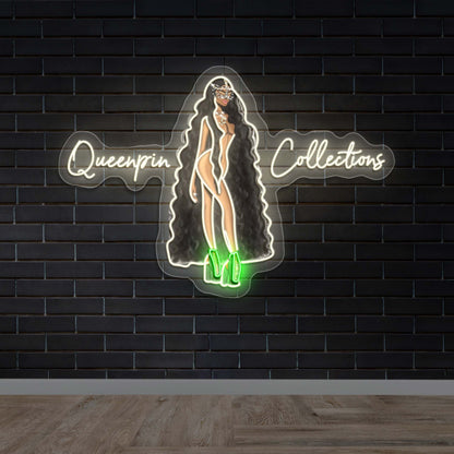 Queenpin Collections | 2nd Version - Premium Neon Artwork