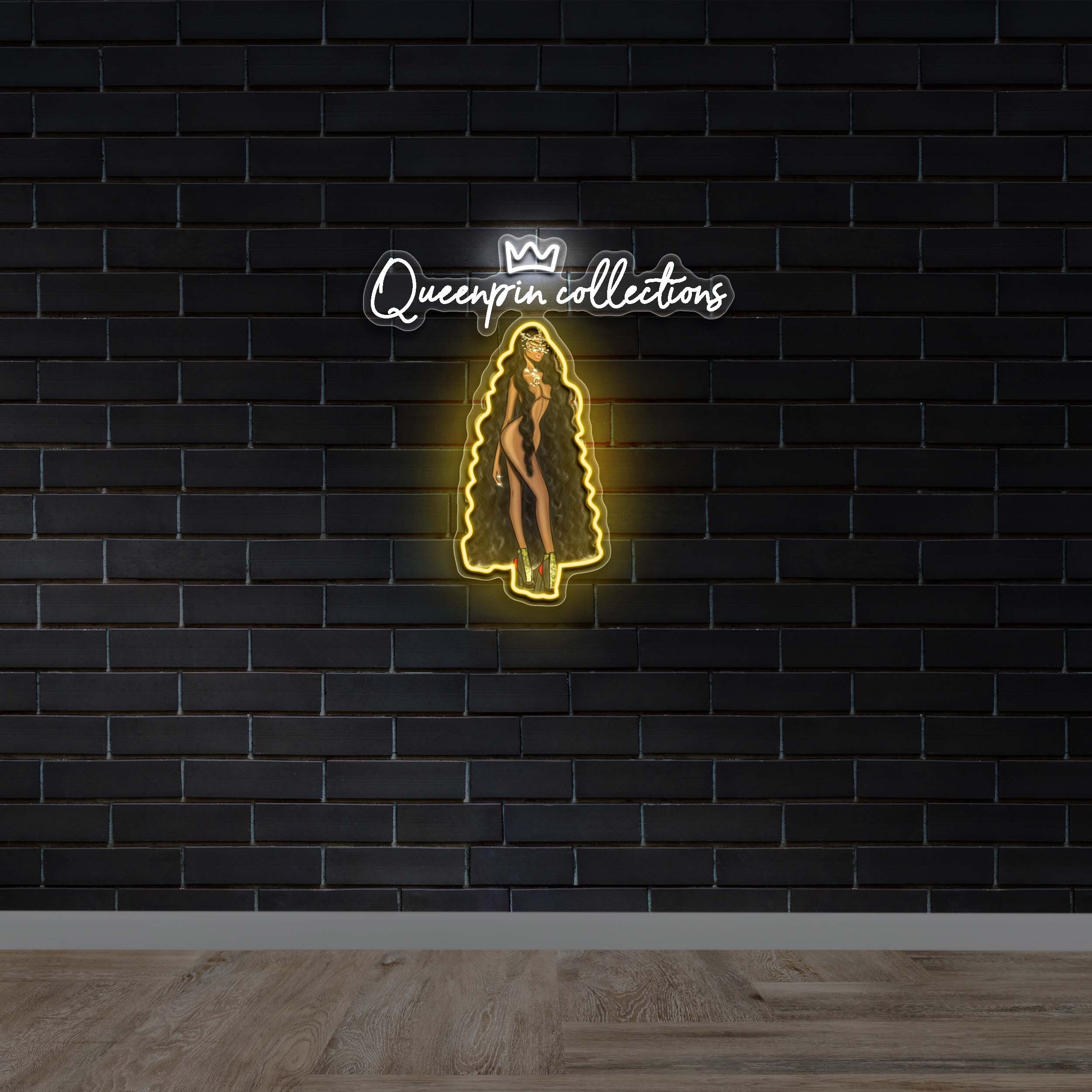 Queenpin Collections | 3rd version - Premium Neon Artwork