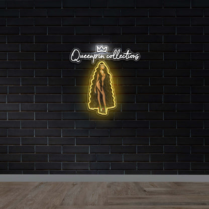 Queenpin Collections | 3rd version - Premium Neon Artwork