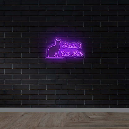 Sheila’s Cat Bar - Premium Neon Artwork