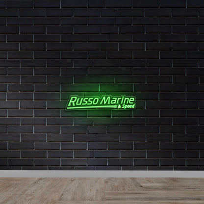 Russo Marine & Speed - Premium Neon Artwork
