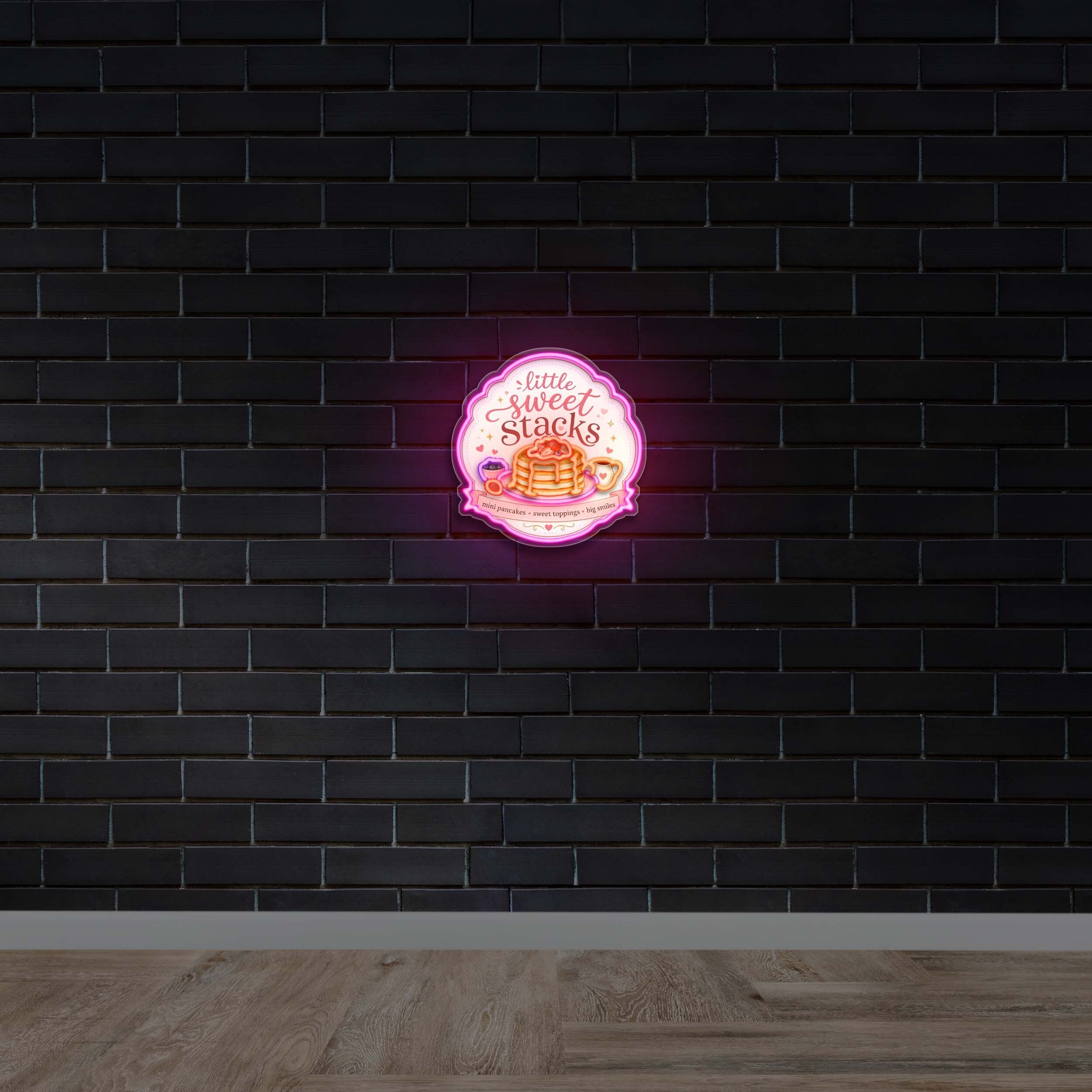 Little Sweet Stacks - Premium Neon Artwork