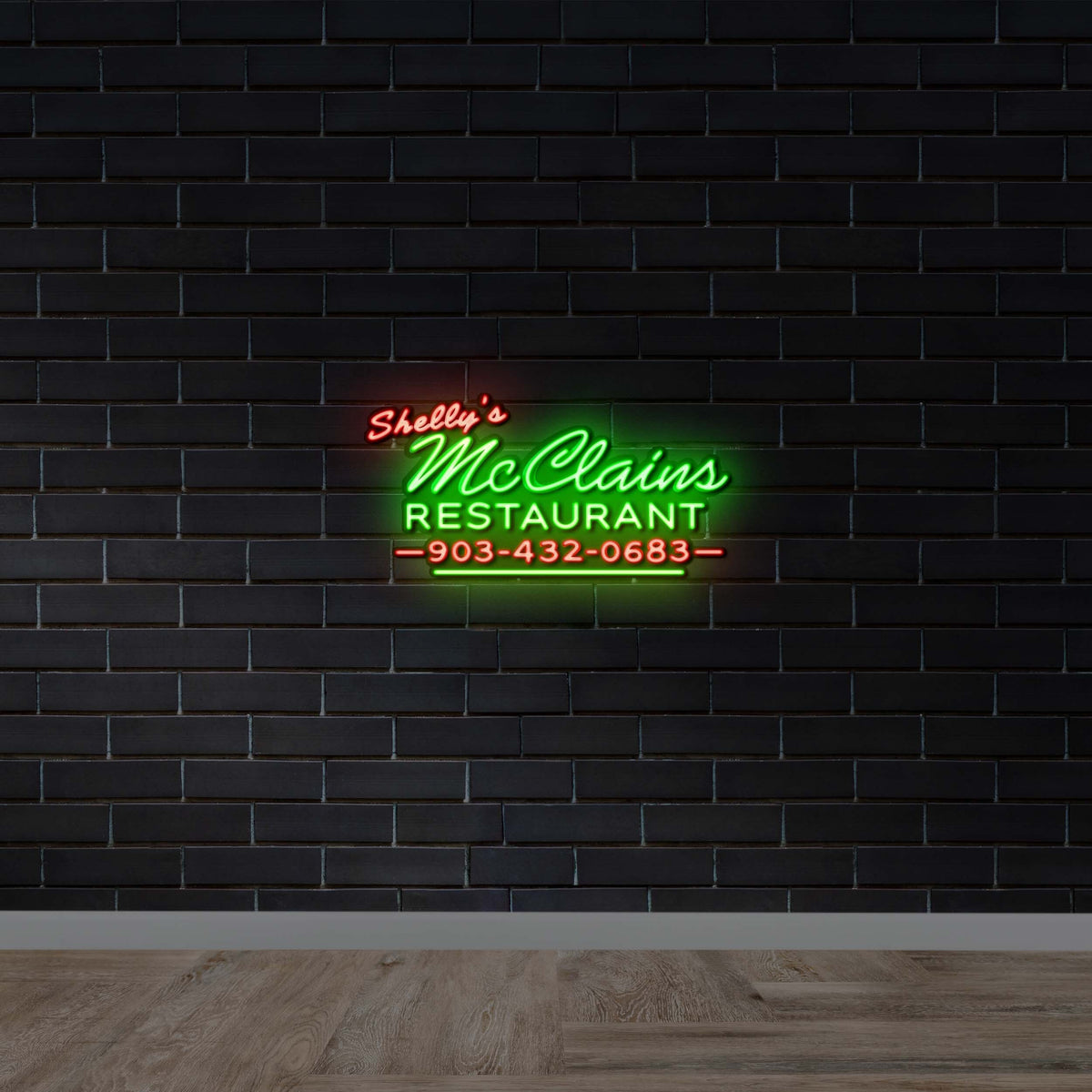 Shelly's - Premium Neon Artwork