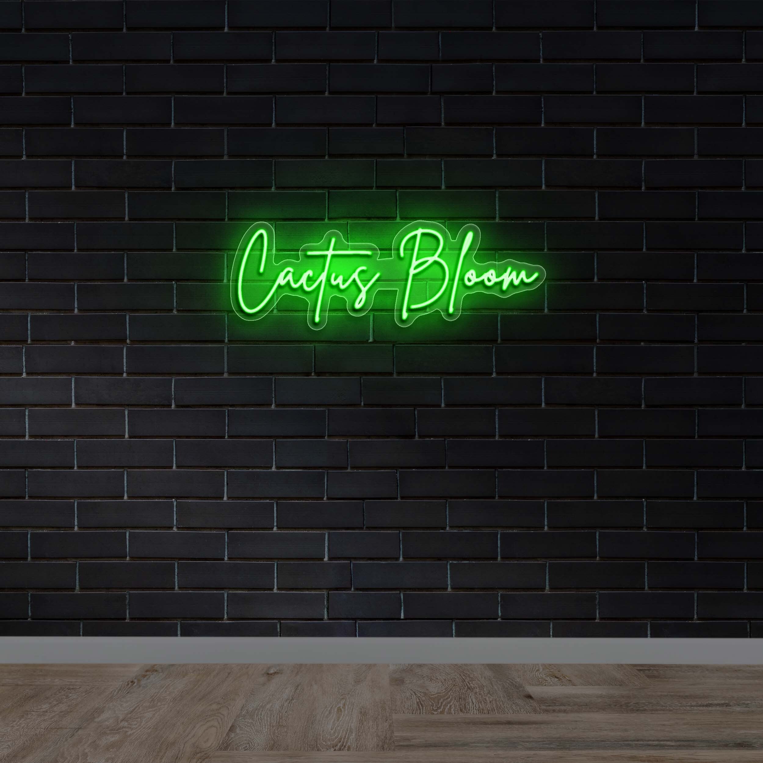 Cactus Bloom | 2nd Version - Premium Neon Artwork
