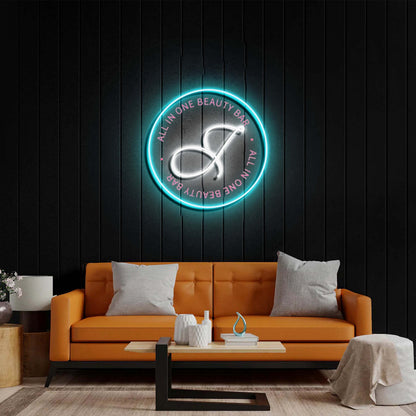 All In One Beauty Bar - Premium Neon Artwork