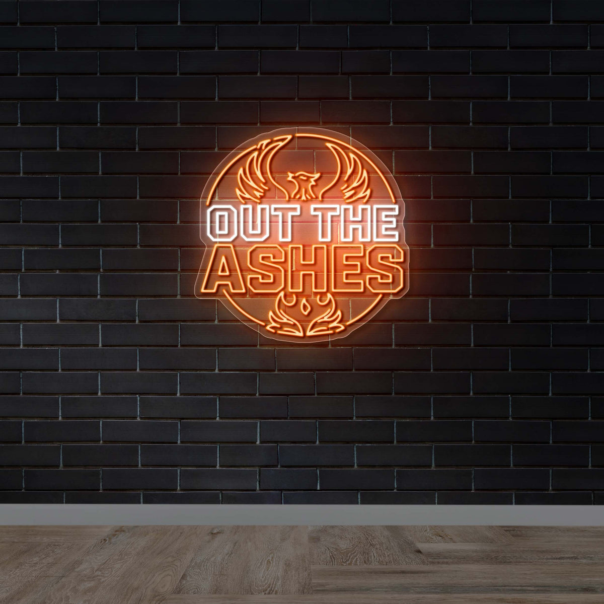 Out The Ashes - Premium Neon Artwork