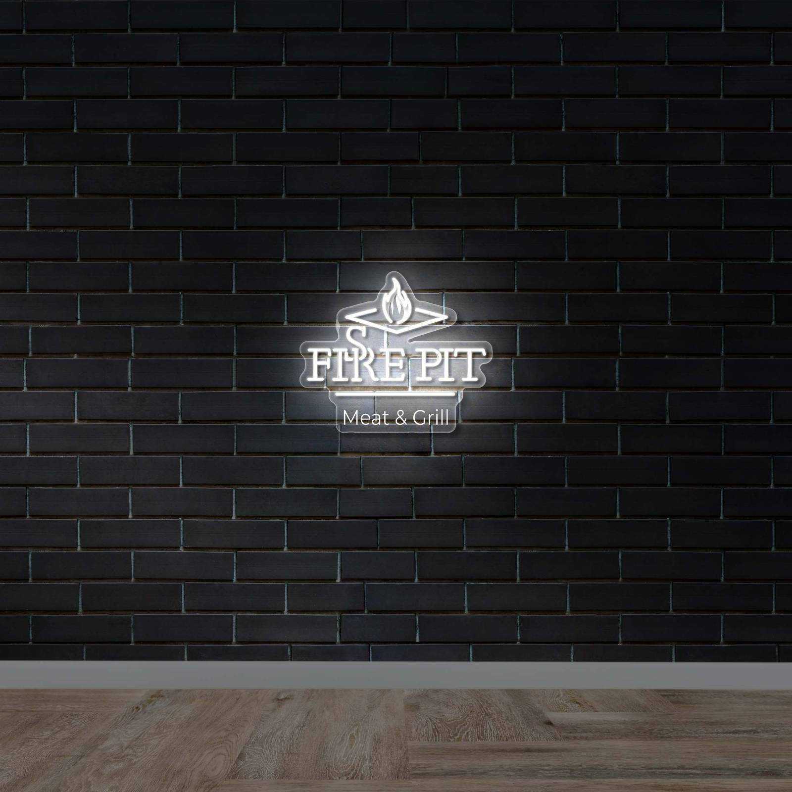 Fire Pit - Premium Neon Artwork