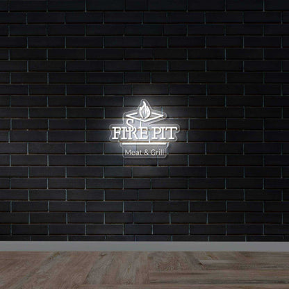 Fire Pit - Premium Neon Artwork