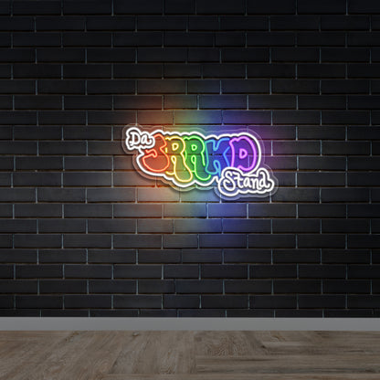 DA JKRRD STAND - Premium Neon Artwork