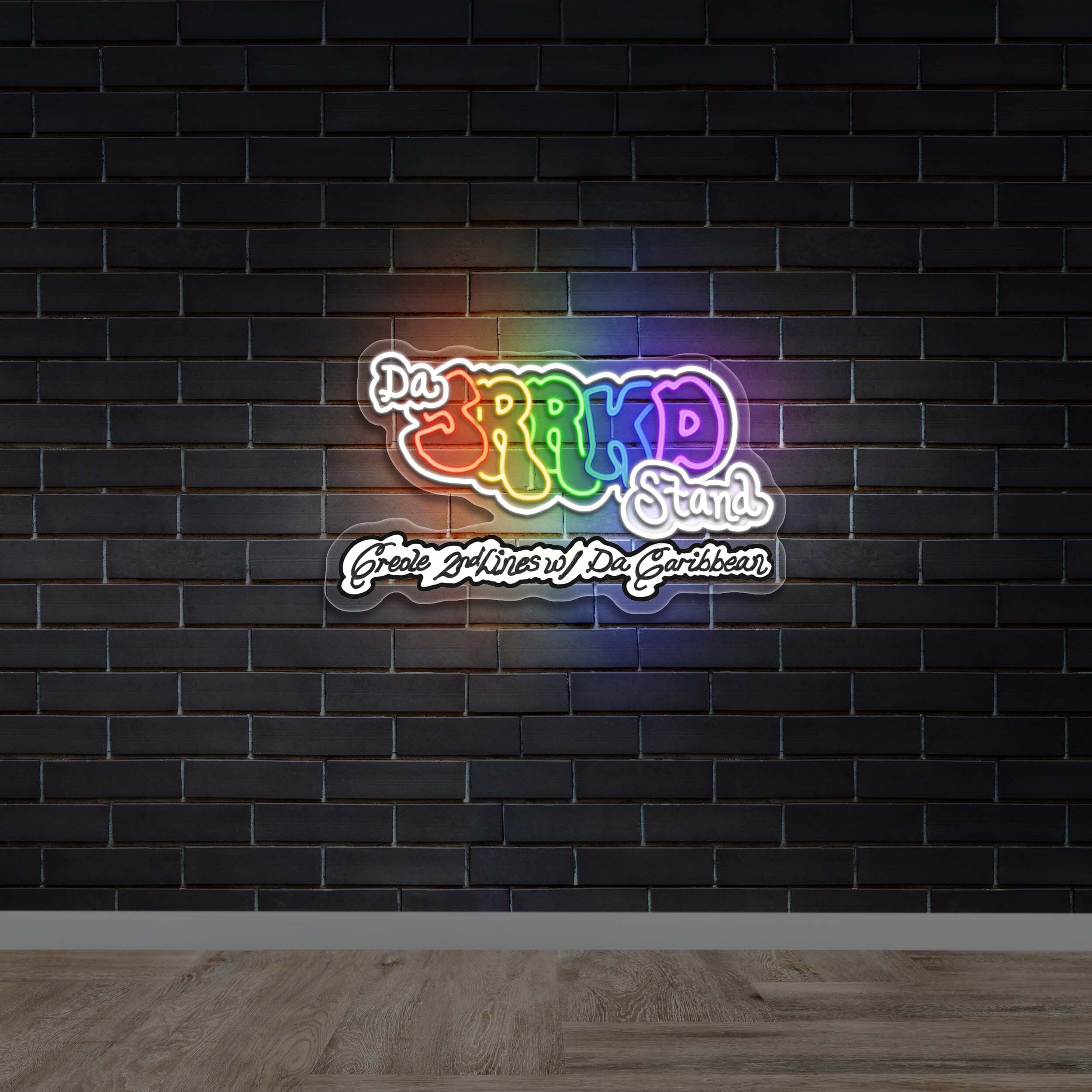 DA JRRKD STAND | 2nd Version - Premium Neon Artwork