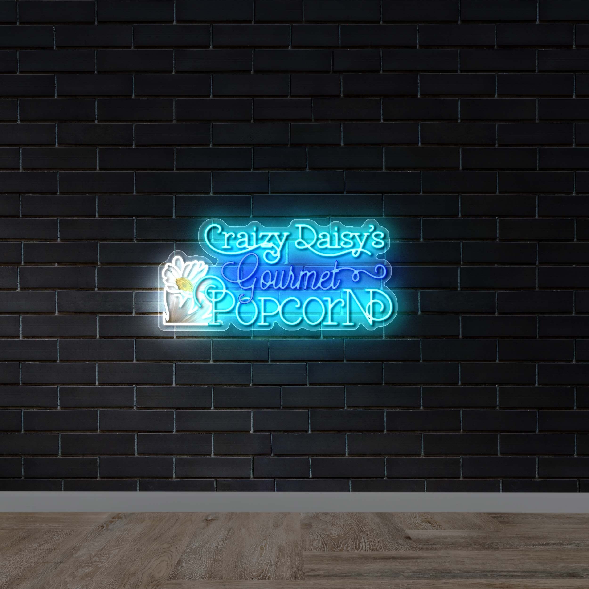 Craizy Daisy's - Premium Neon Artwork