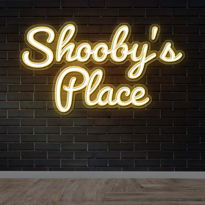 Shooby's Place - Premium Neon Artwork