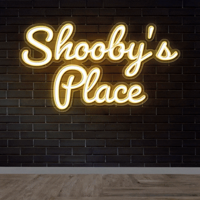 Shooby's Place - Premium Neon Artwork