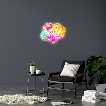 Belle Saveur's - Premium Neon Artwork