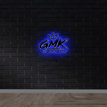 GMK Get Money Krew - Premium Neon Artwork