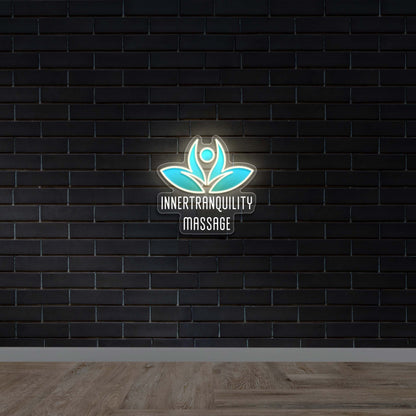 INNERTRANQUILITY MASSAGE - Premium Neon Artwork