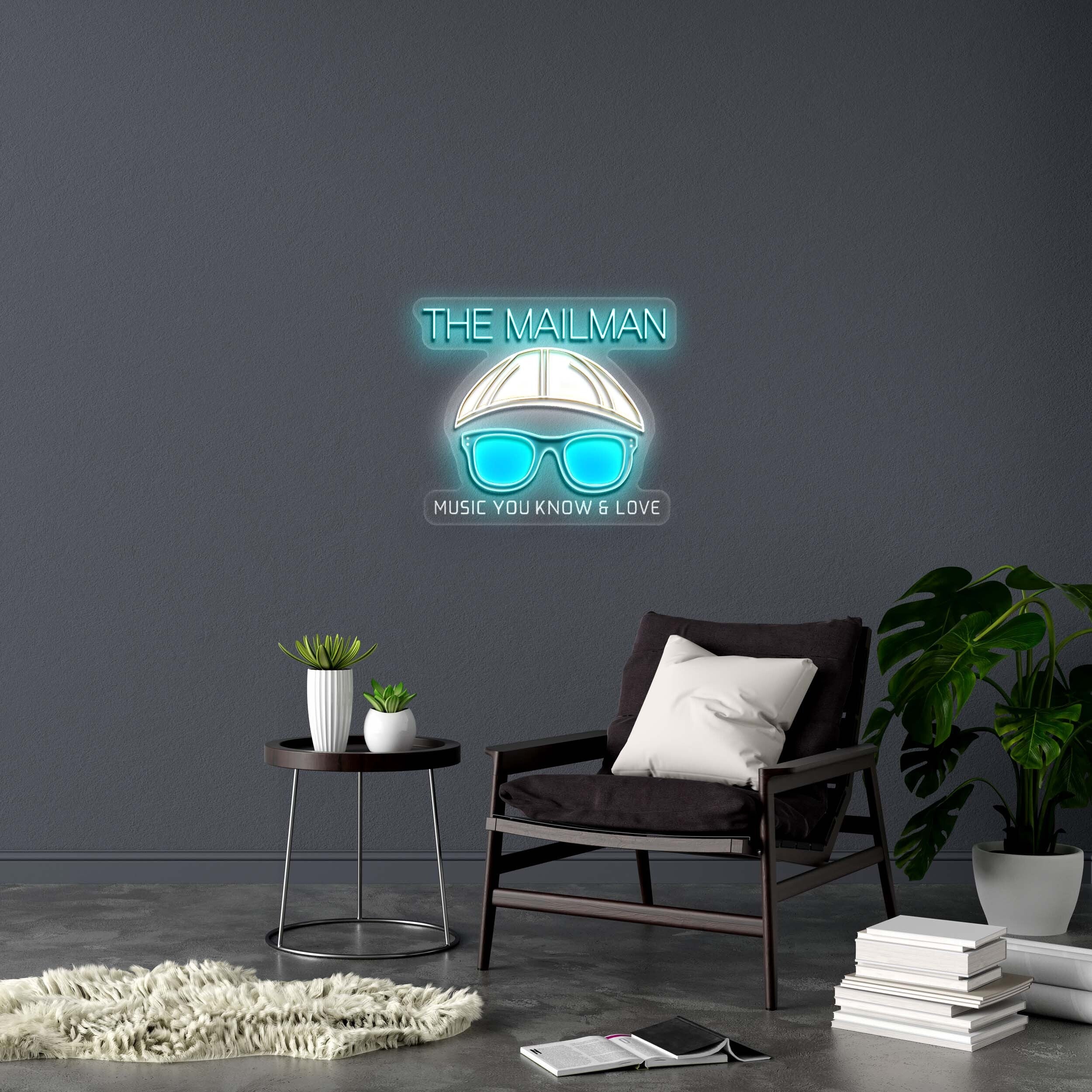 THE MAILMAN - Premium Neon Artwork