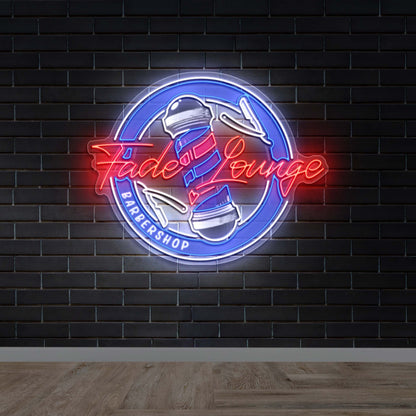 FADE LOUNGE - Premium Neon Artwork
