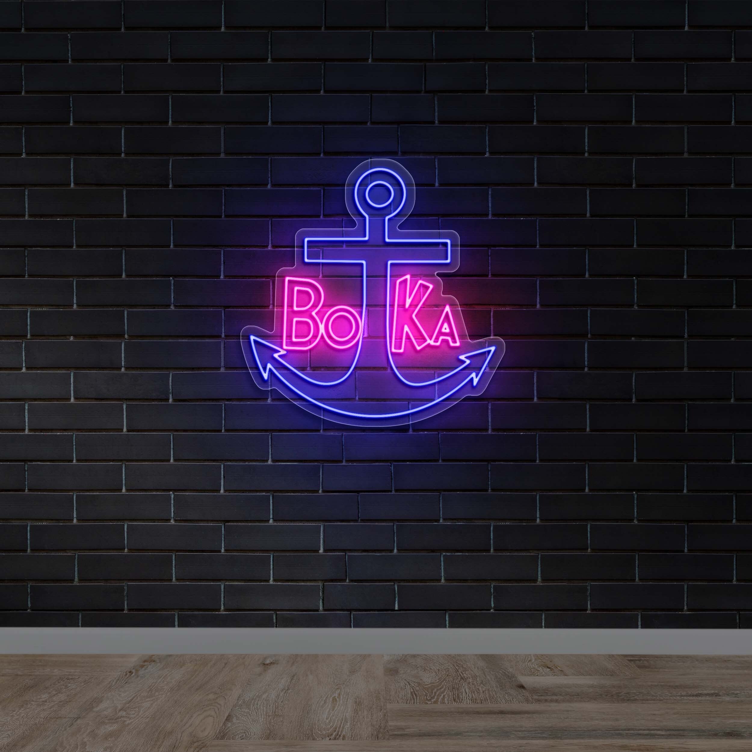 Boka - Premium Neon Artwork